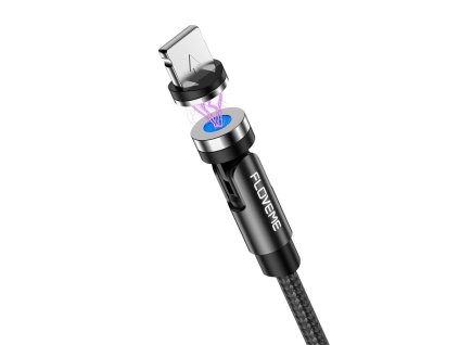 61 1 floveme premiovy vysokokapacitni lightning usb kabel cerny