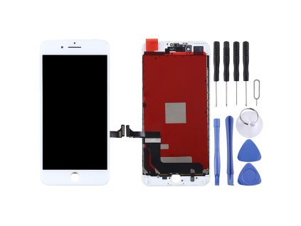 264 kompletni lcd panel displej pro iphone 7 plus bily