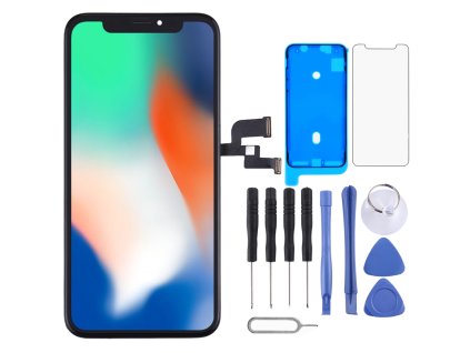 106 lcd panel displej pro iphone x instalacni set