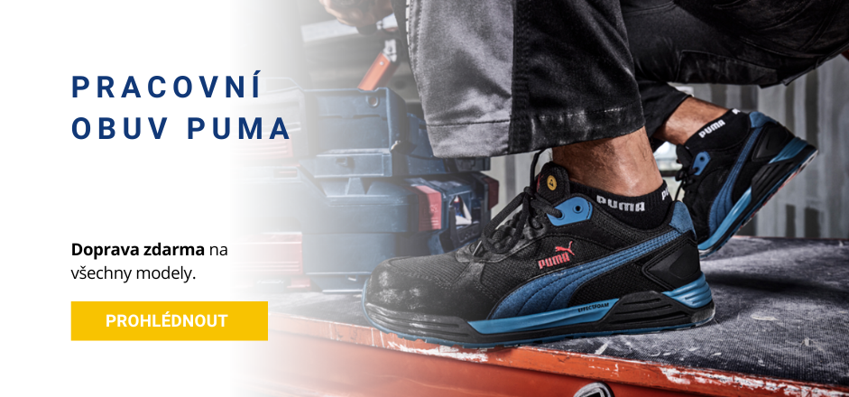 Pracovní obuv Puma banner
