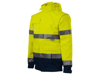 MALFINI HV GUARD 4 IN 1 5V2 unisex reflexní bunda