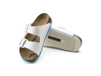 BIRKENSTOCK ARIZONA SUPER GRIP nazouvák, bílý