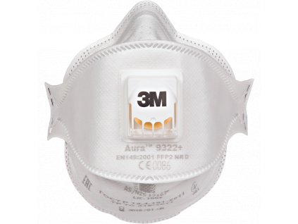 9778 3m 9322 ffp2 nr d skladaci respirator s ventilkem