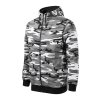 MALFINI CAMO ZIPPER C19 pánská mikina