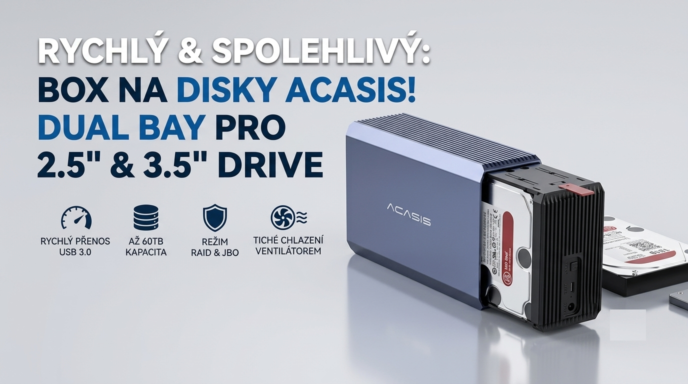 Získejte až 36 TB prostoru bez drahého NASu