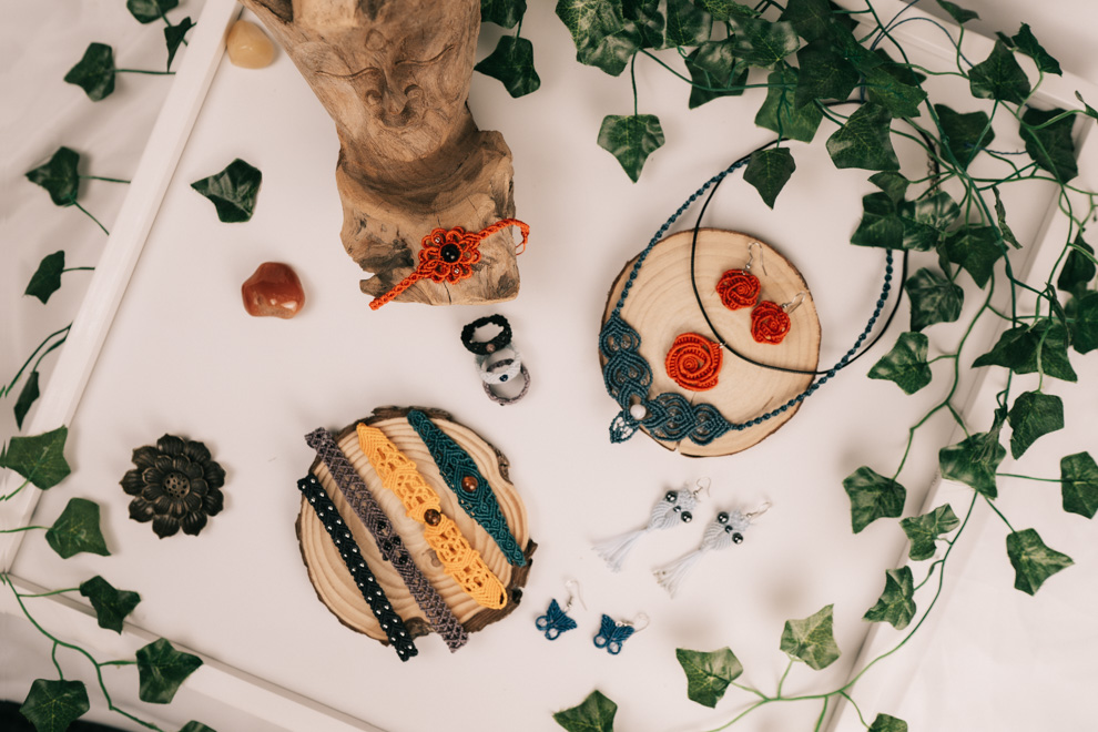 Micromacrame šperky