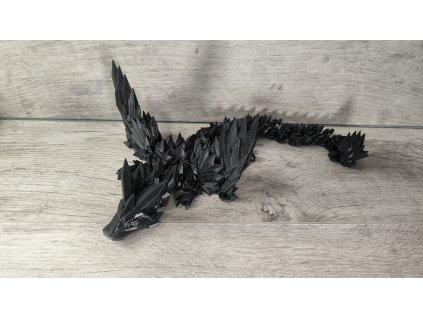 Crystal drak – Fantazijní figurka z 3D tiskárny inspirovaná drahokamy Crystal drak – česká fantasy figurka z 3D tiskárny inspirovaná drahokamy