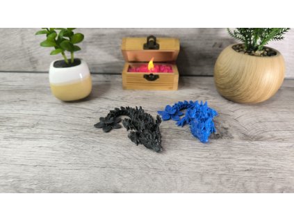 Dráček z třešňových květů – detailní hračka z 3D tiskárny!