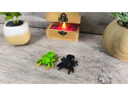 3D Tisk - Skákavka s růží - PET-G