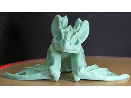 🦇✨ Kloubový netopýr z 3D tiskárny – 3D tištěná hračka a fantasy dekorace pro děti i dospělé Designová česká tvorba – pohyblivý fantasy netopýr s roztaženými křídly