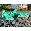 🌙🐉 Lunární dráček z 3D tiskárny – 3D tištěná hračka a fantasy dekorace pro děti i dospělé  Designová česká tvorba – pohyblivý lunární fantasy drak s listovými výběžky