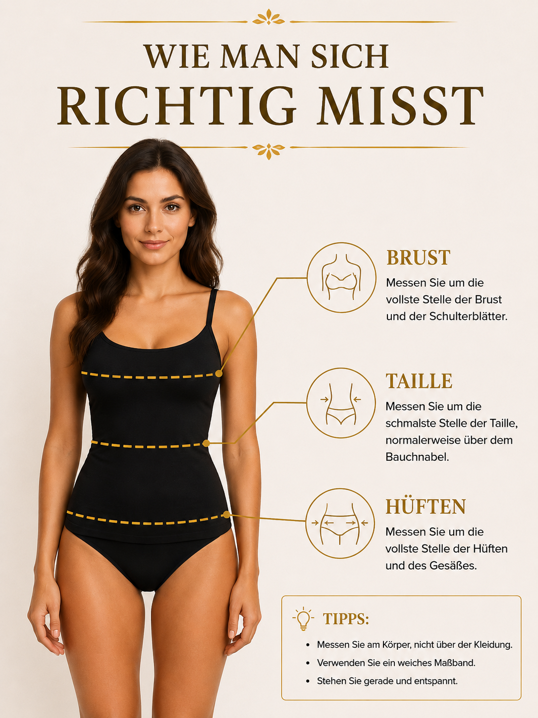 So messen Sie Ihre MADA-Größe richtig