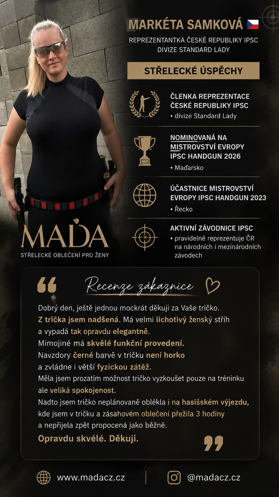 Recenze zákaznice na tričko AMÉLIE od MADA