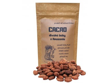 eko obal papirovy kakaove boby raw madam cacao