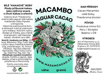 macambo jaguar cacao