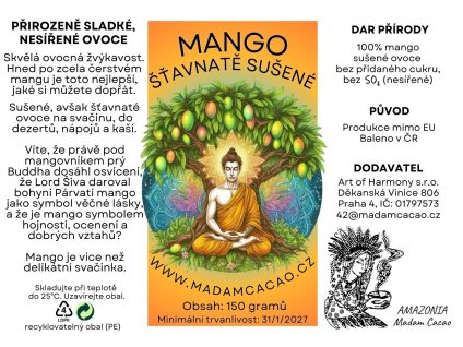 sušené mango natural