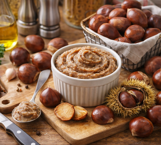 Kaštanové pyré: jemná delikatesa s překvapivými benefity
