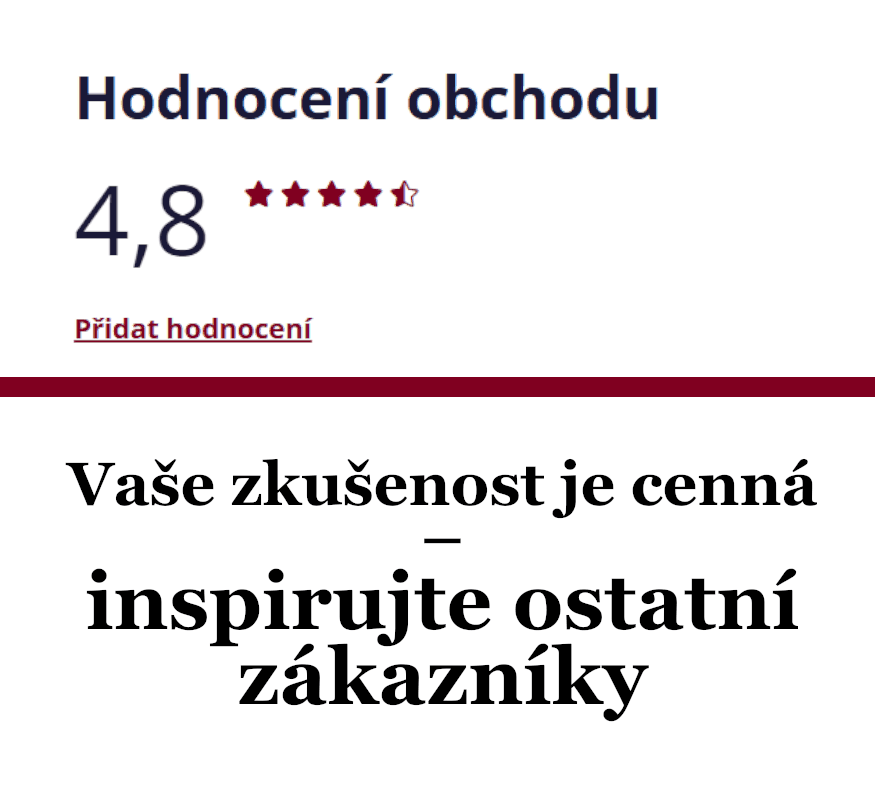 Ohodnoťte náš eshop a pomozte ostatním