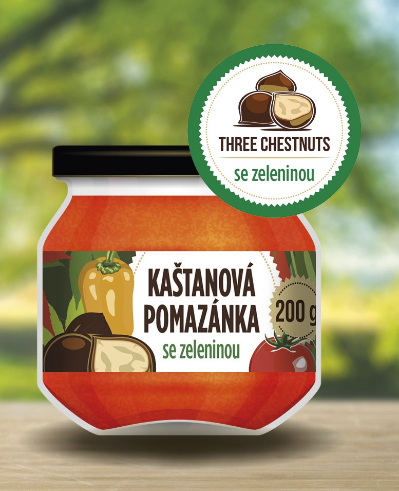 kaštanová pomazánka jemná