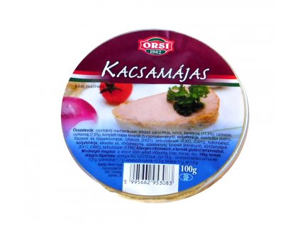 Orsi kachní játrová pomazánka 100 g