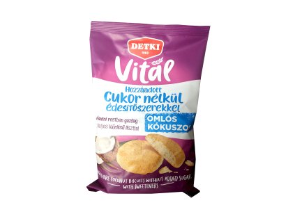 Vitál sušenky bez přidaného cukru kokosové