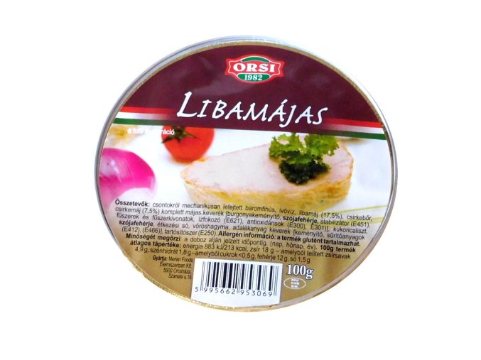 Orsi husí játrová pomazánka 100 g