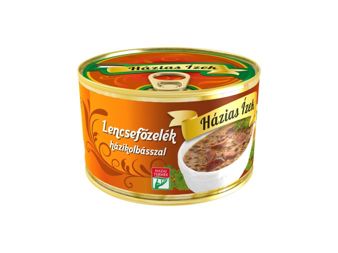 čočka na kyselo s klobásou