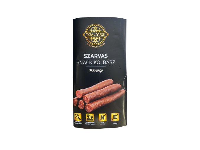 jelení klobása, snack