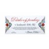 Dárková poukaz na 500,- Kč