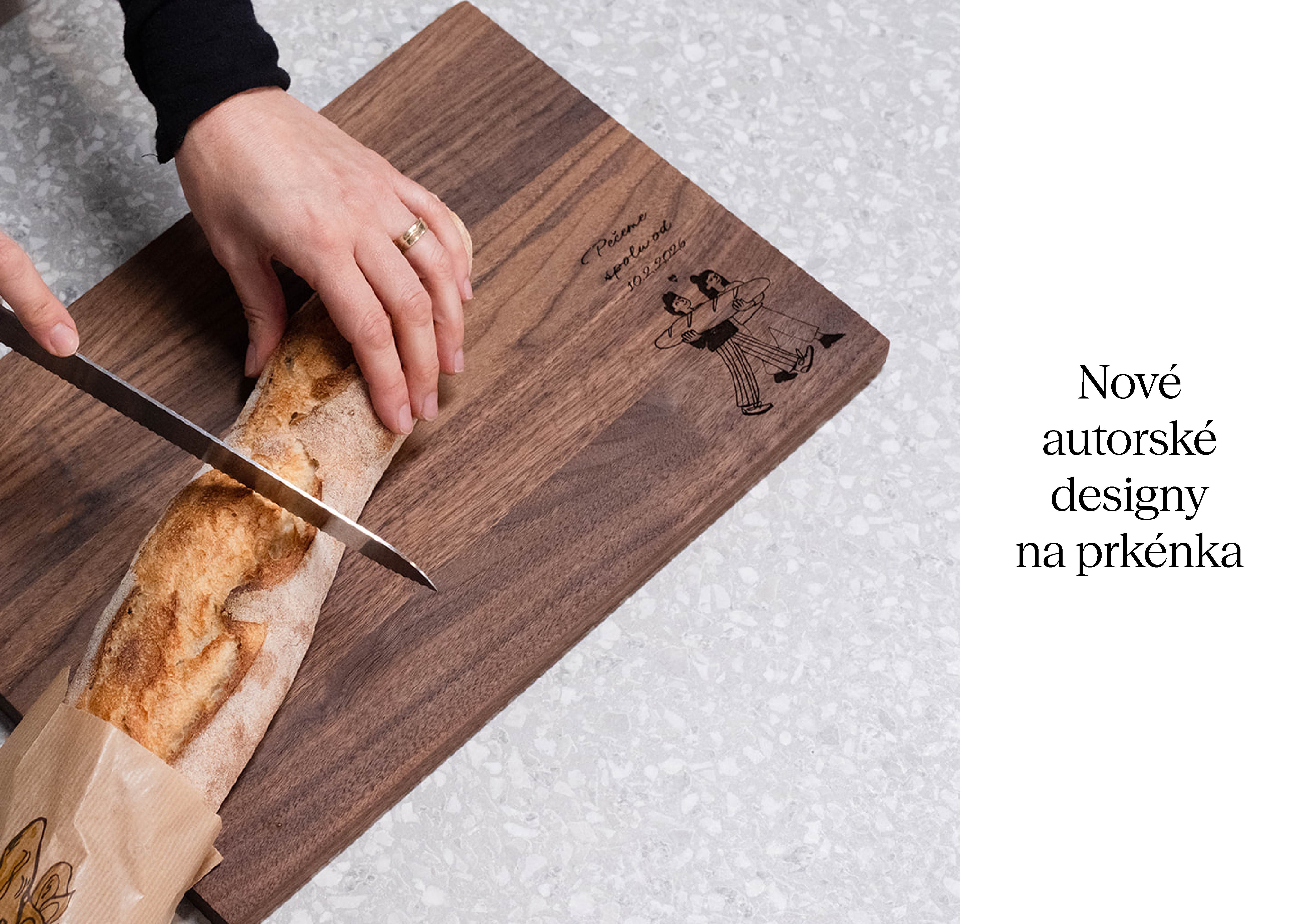 Personalizované prkénko pečeme spolu