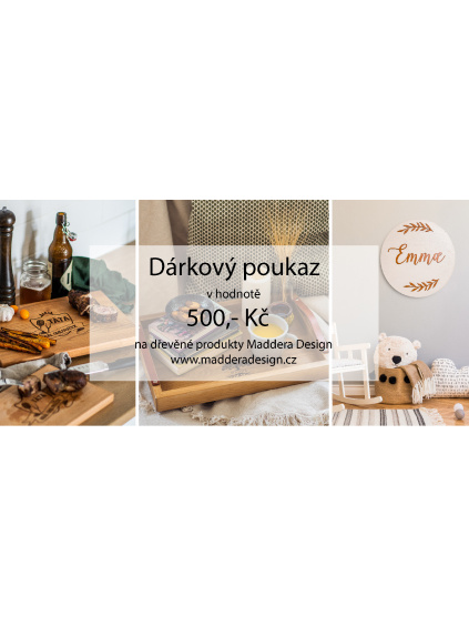 Dárkový poukaz 500,-