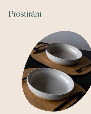 🌿 Prostírání, které dělá stůl domovem Dřevěné prostírání z Maddera Design dodá vašemu stolu šmrnc, ochrání ho a promění...