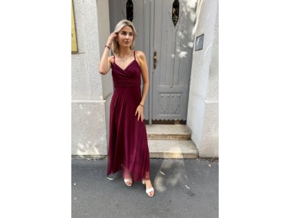 dlouhé tylové šaty Mia