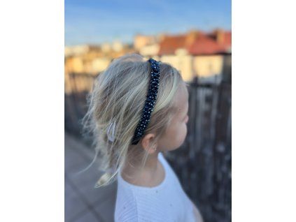 čelenka s kamínky