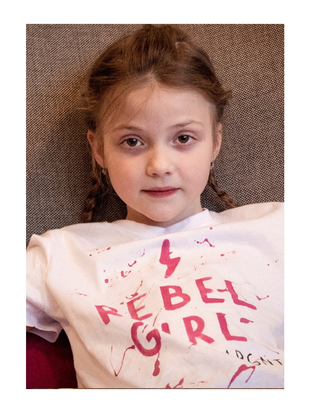 Dětské triko Rebel girl.