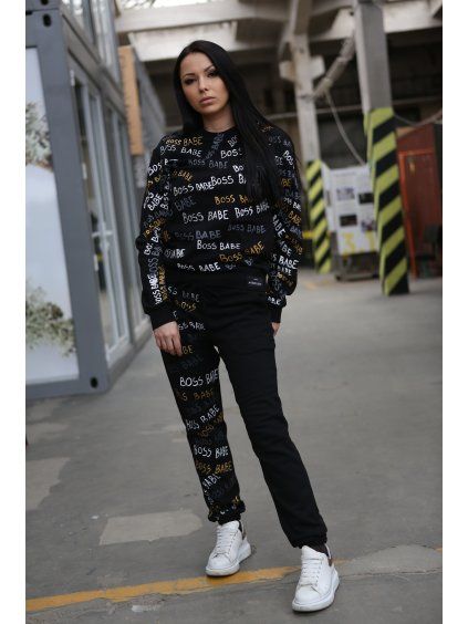 Boss babe teplákovka