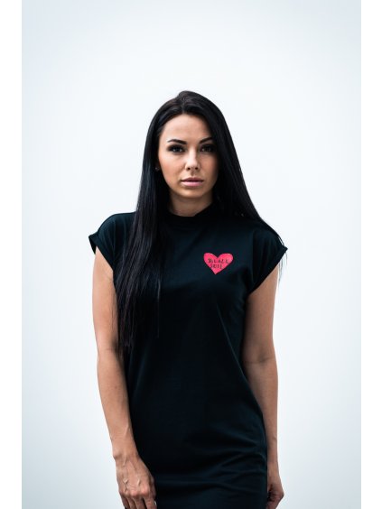 šaty s krátkým rukávem