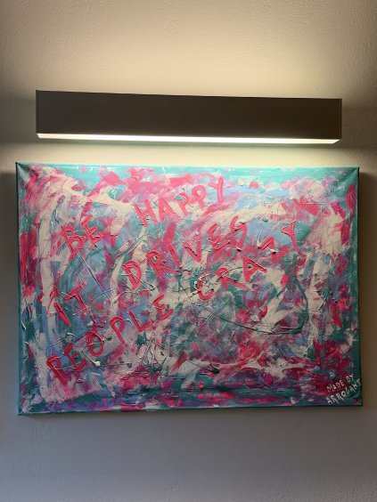 Ručně malovaný obraz made by arrogant