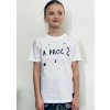 Bílé dětské tričko A PROČ? značky Made by Arrogant.