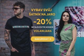 Jaro je tady 🌿 A s ním i -20 % na všechno, co chceš nosit. Použij kód VOLANIJARA 👉 ale bacha… platí jen do neděle ⏳...