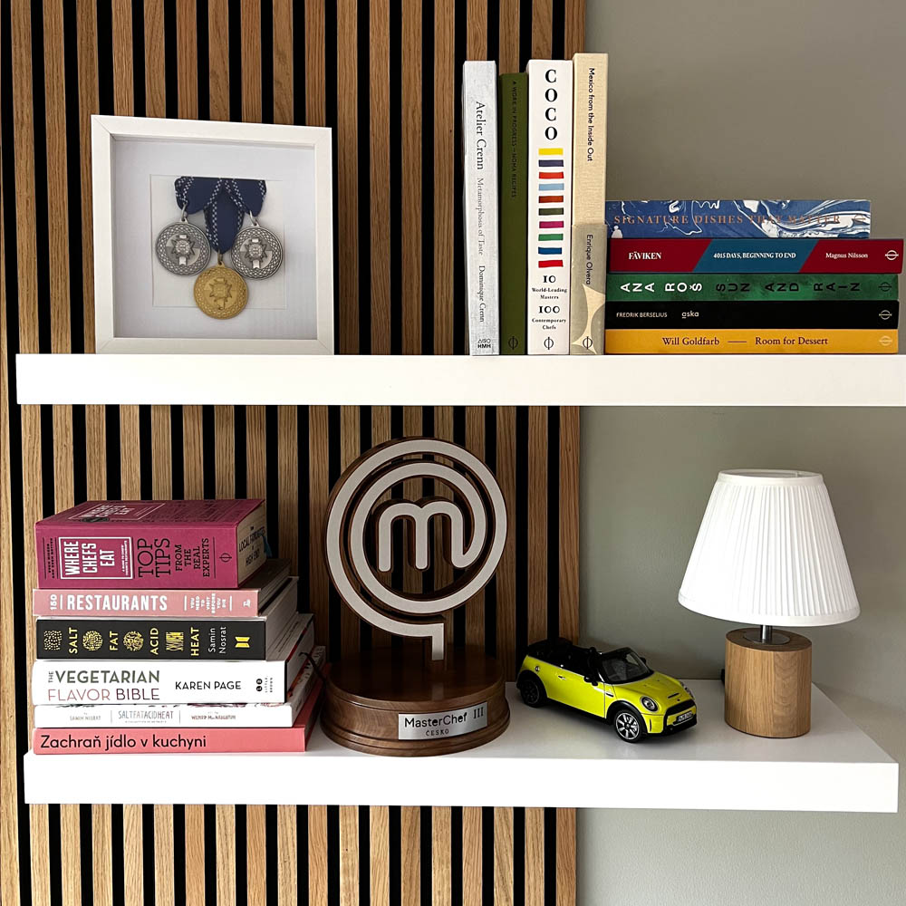 Kuchařské knihy v kuchyni