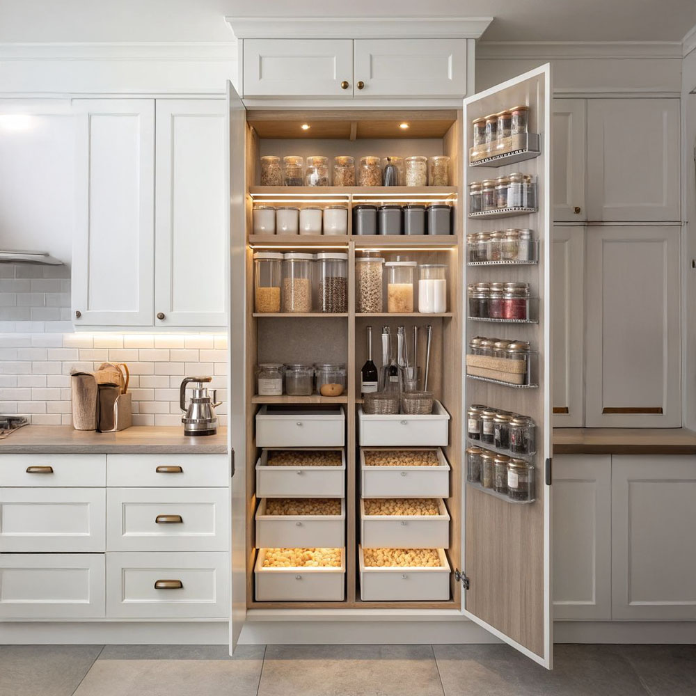 Odkládací prostor v kuchyni