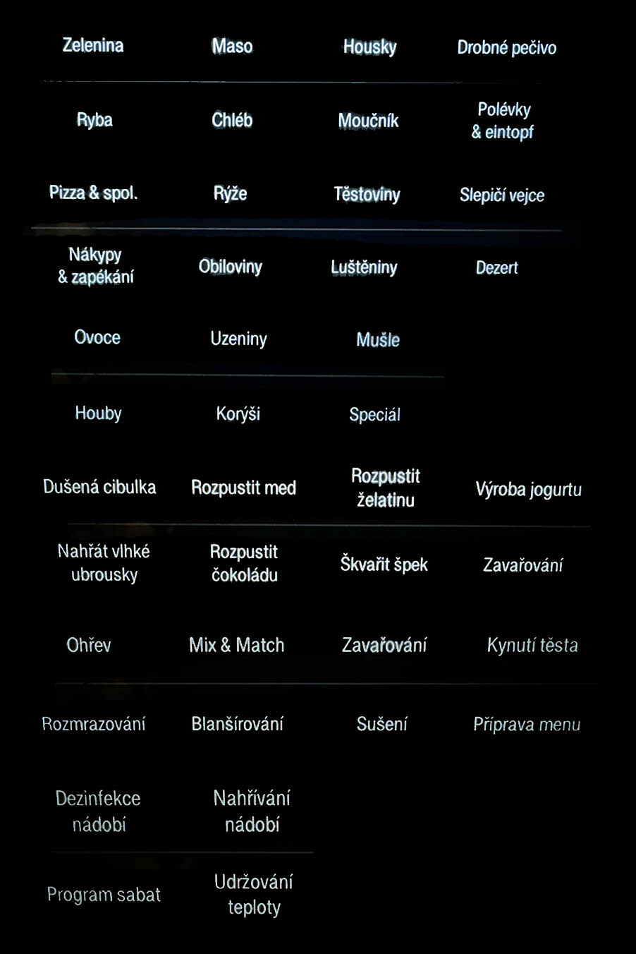 Miele domácí konvektomat