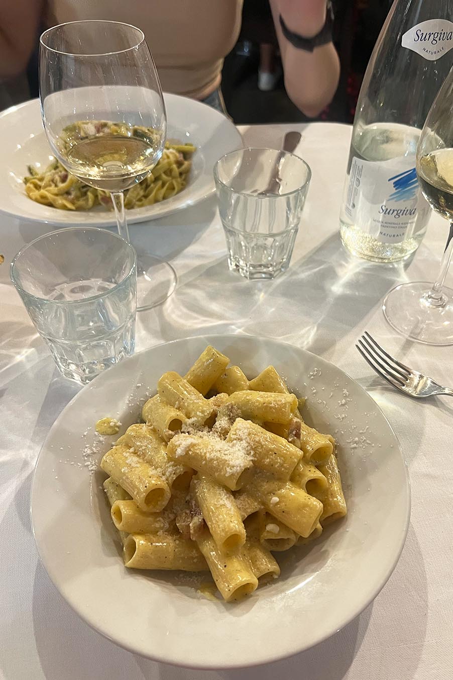 Gastrotipy v Římě - carbonara