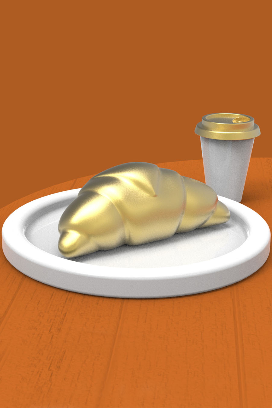 Mtm klíčenka croissant