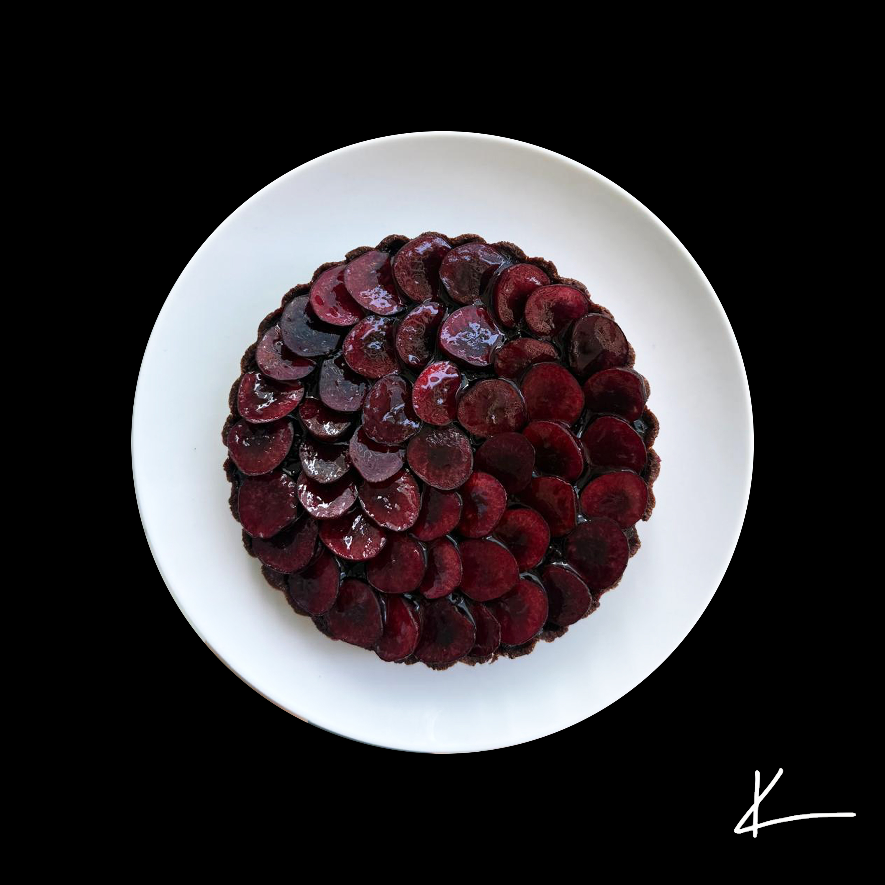 Cherry tart