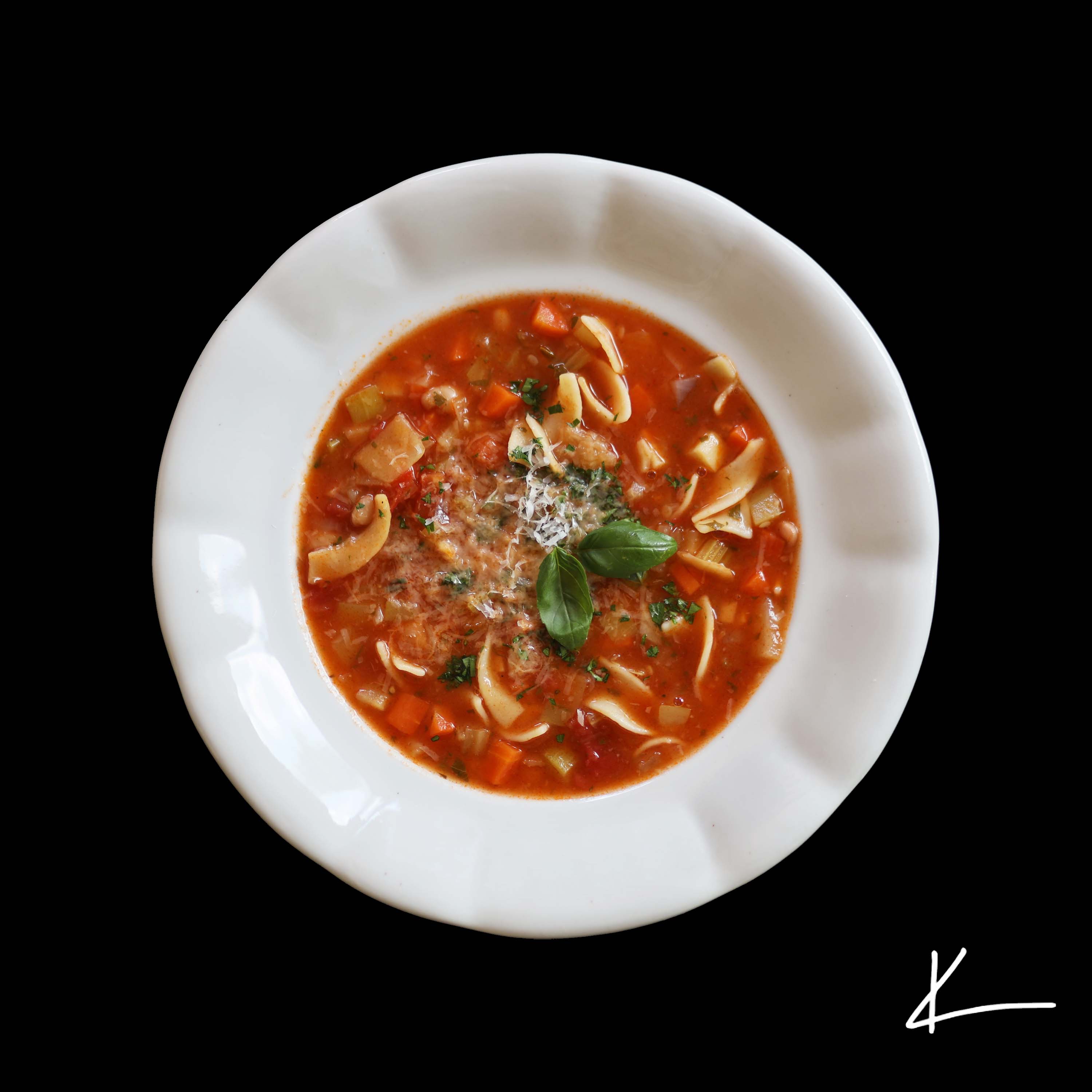 Polévka Minestrone