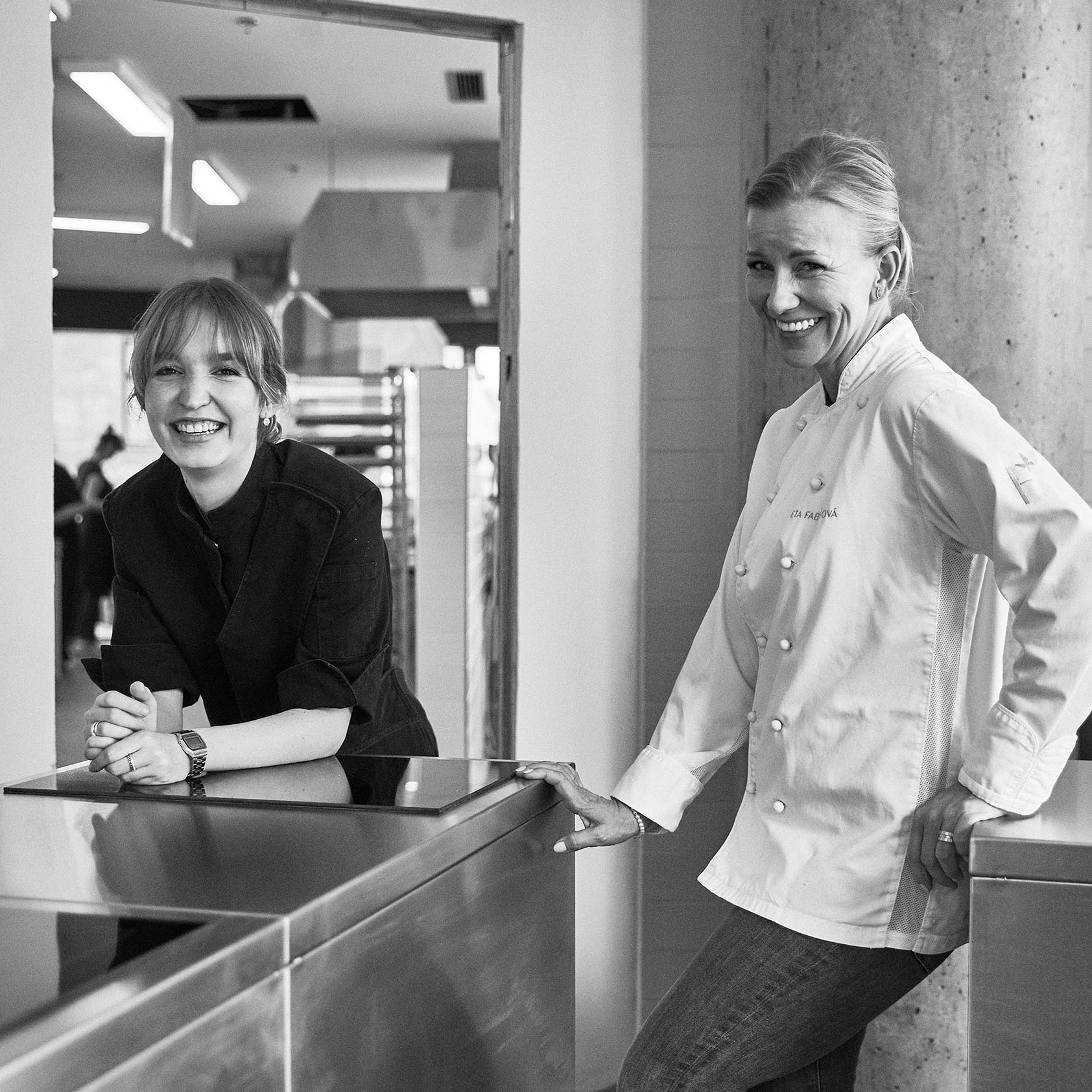 Iveta Fabešová a Kristína Nemčková