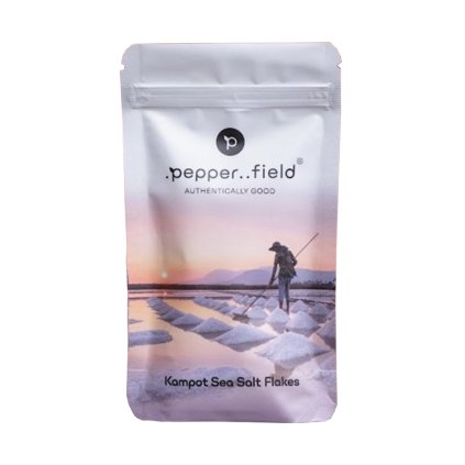 Pepper Field Sea Salt Flakes - solné pyramidy | Made by Kristina