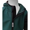 softshell bunda jednobarevna zelena 3